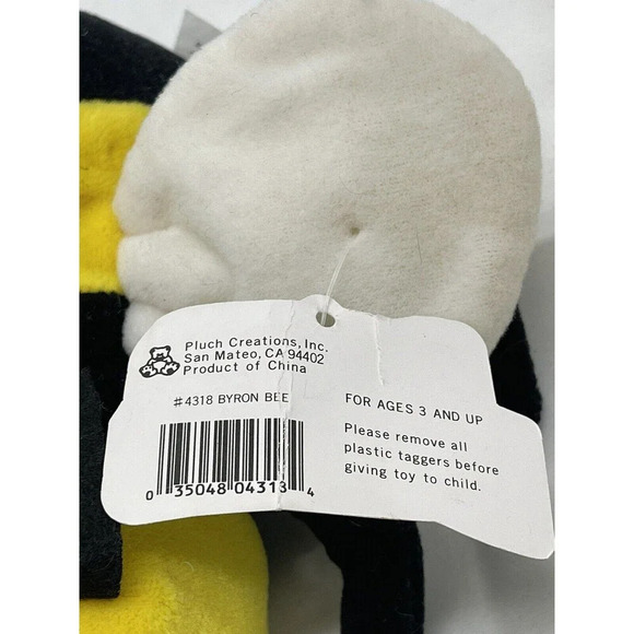 Vintage Plush Creations Byron Lee 6.5" Bean Bag Friends 1996 Stuffed Animal Toy - Picture 10 of 13